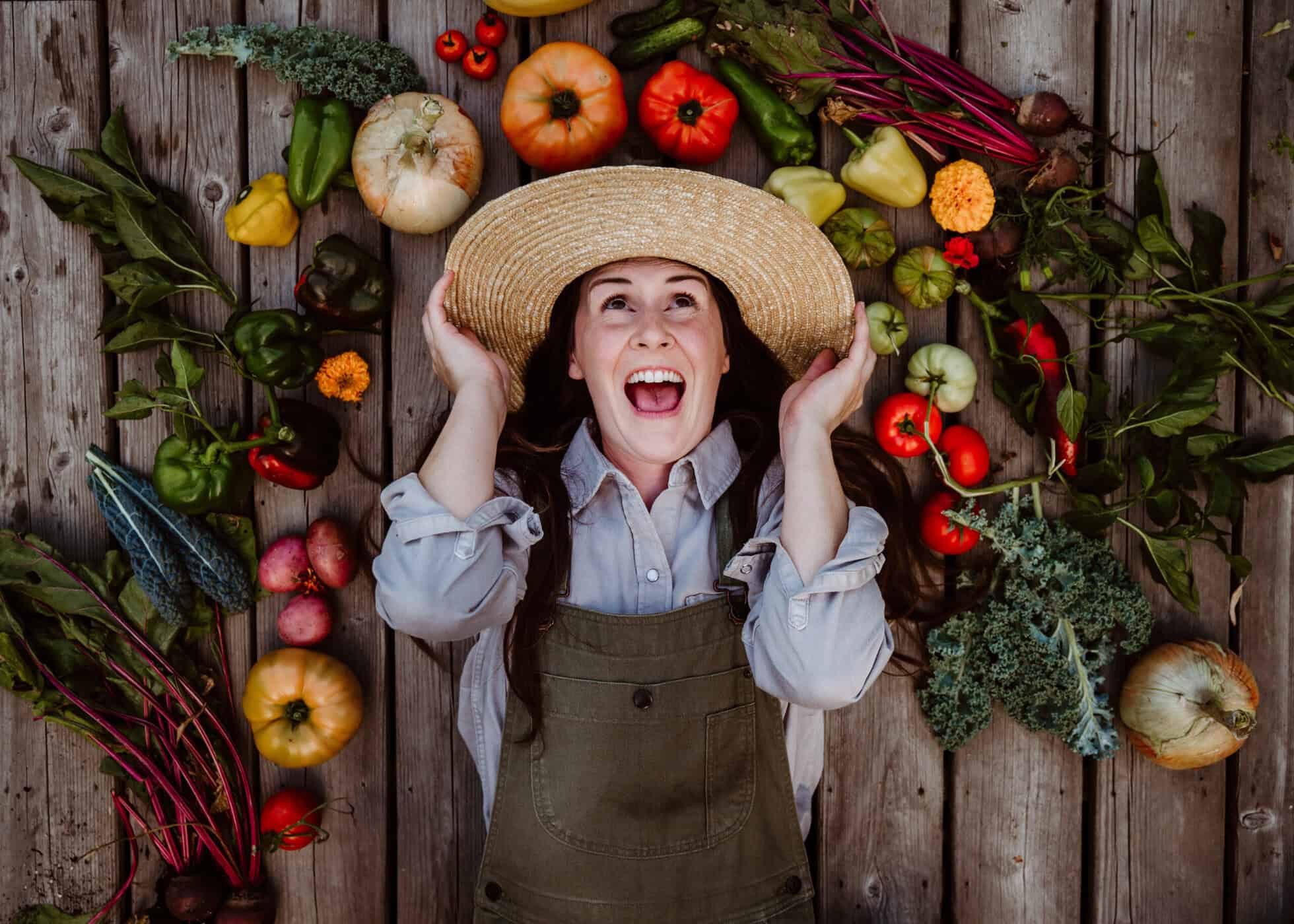 Permaculture harvest